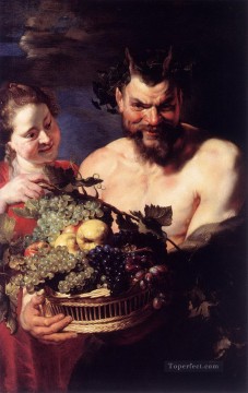 サテュロスと少女 ピーター・パウル・ルーベンス Oil Paintings